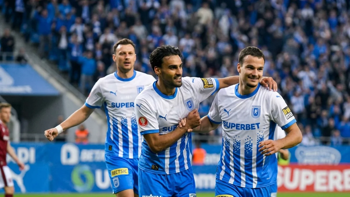 Universitatea Craiova ataca Champions League. Oltenii incep cu un coeficient de 10.500 in turul 1