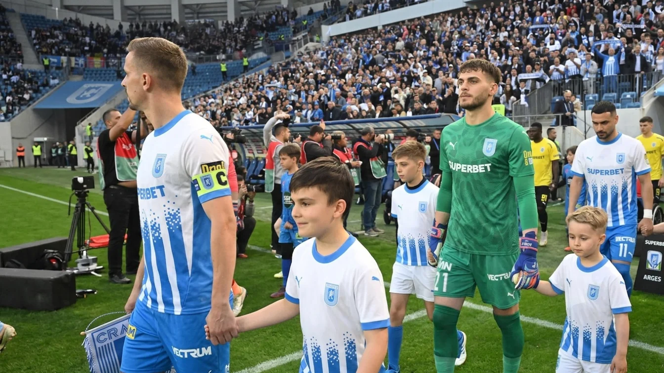 Universitatea Craiova. U Cluj 5-0. Oltenii castiga titlul în Superliga dupa 35 de ani