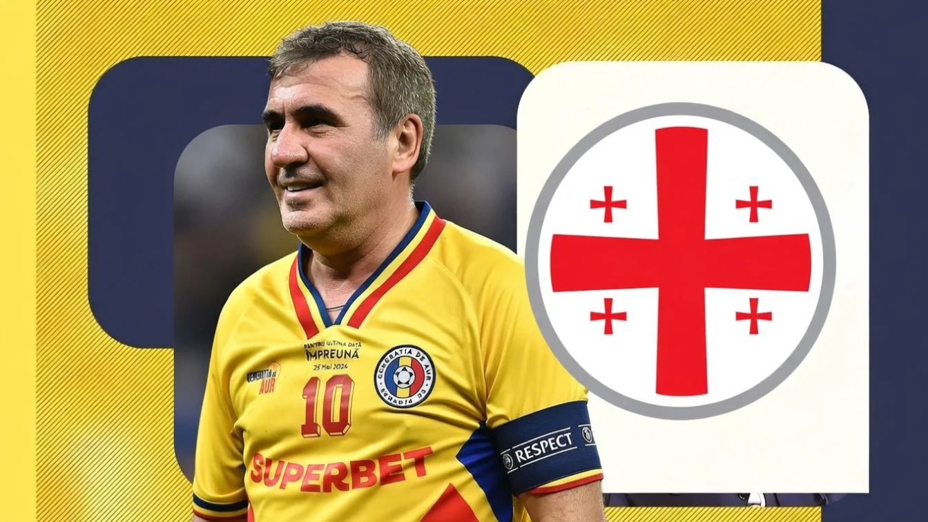 Gică Hagi convoacă 23 de jucători pentru meciul cu Georgia. Nouă tricolori rămân la Mogoșoaia