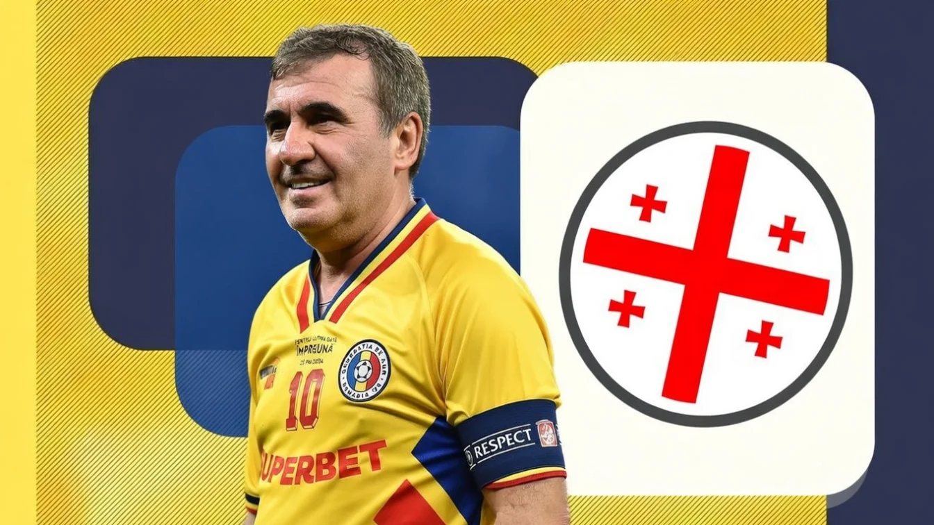 Gică Hagi a ales cei 23 de fotbaliști pentru meciul pe care România îl are în Georgia. Ce nume grele rămân la Mogoșoaia
