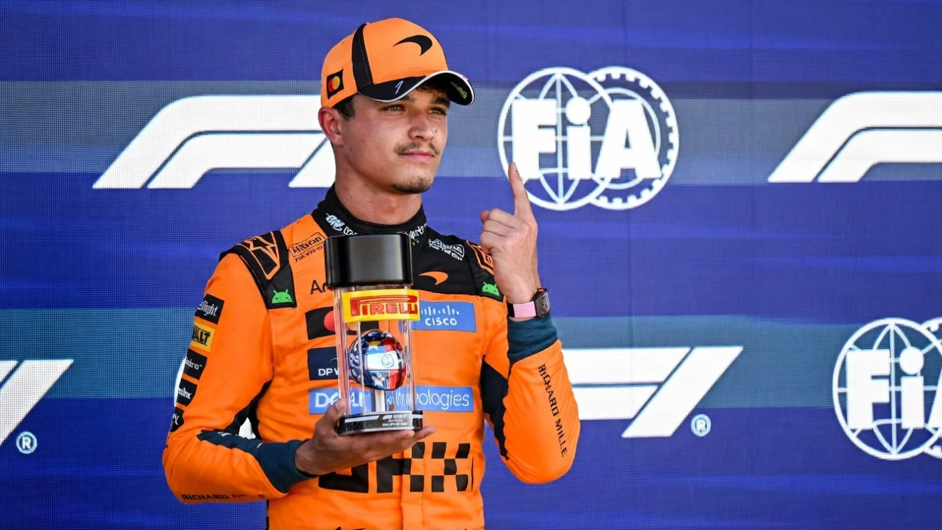McLaren primeste o amenda de 30000 euro la Monaco. Monopostul lui Lando Norris a blocat pista