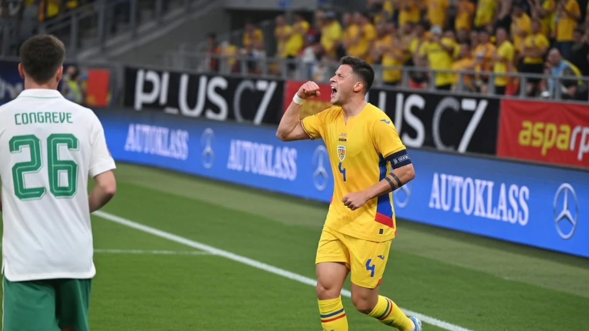 România. Țară Galilor 2-1. Adrian Rus marcheaza în min. 80 și aduce prima victorie pentru Hagi